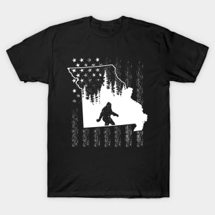 Missouri Bigfoot lovers T-Shirt